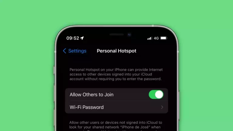 نقطة الاتصال في الايفون لا تعمل ios 15/14/13