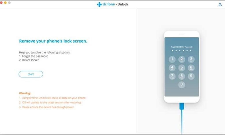 how-to-unlock-iphone-passcode-with-drfone-img1