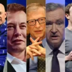 10 اشهر اغنياء في العالم بالترتيب