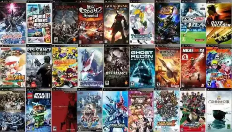 افضل مواقع تنزيل العاب psp 2022