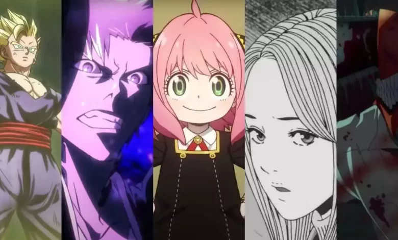افضل 10 مسلسلات انمي في العالم 2022