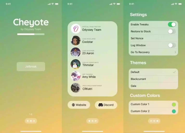 عاجل جلبريك ios 15 قادم قريبا تصريحات هكر Odyssey