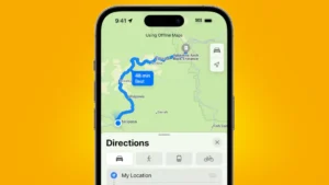 كيفية تنزيل خرائط ابل للاستخدام بدون انترنت في iOS 17
