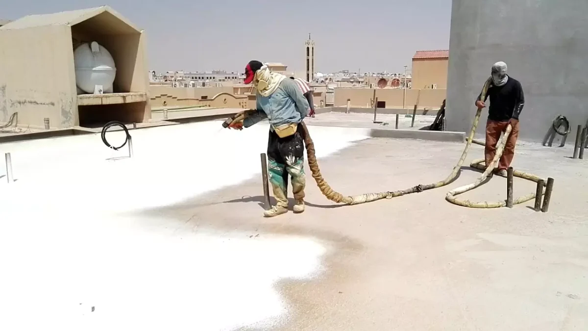 عزل فوم للاسطح