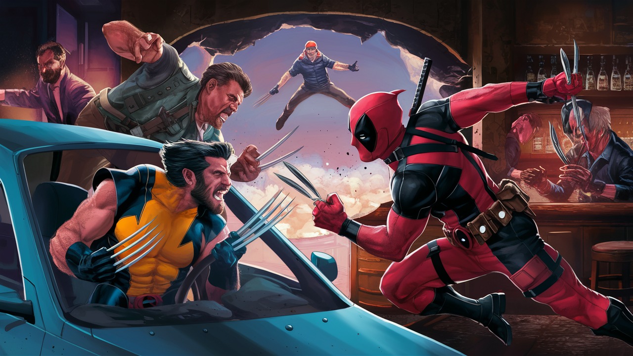 فيلم Deadpool and wolverine 2024:أفضل أفلام عالم مارڤيل.