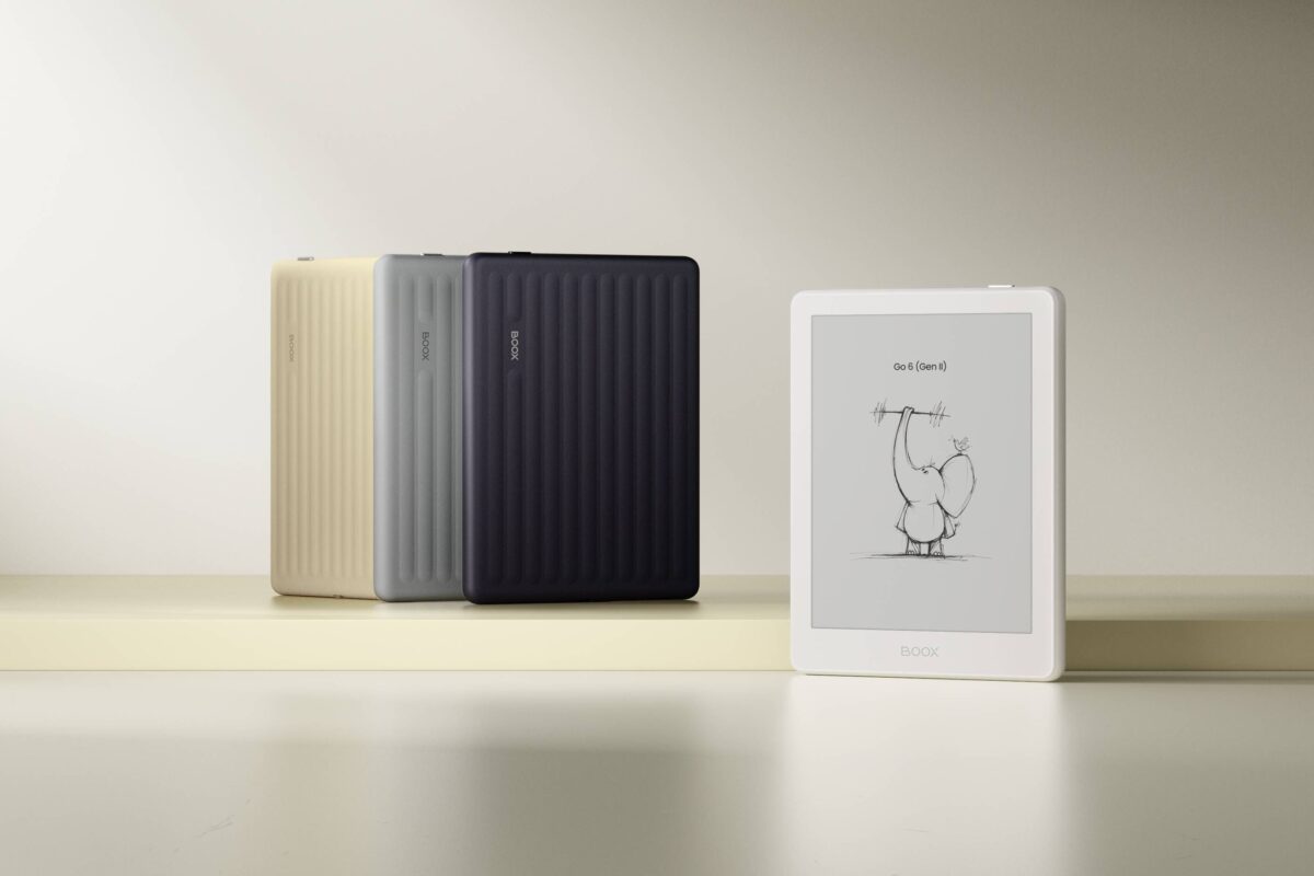 BOOX Go 6 Gen II: قارئ إلكتروني بحجم الجيب مع دعم الكتابة اليدوية